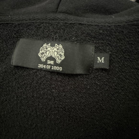 DARC Sport The Way Chambers (Cropped) Zip Hoodie in Black - Picture 4 of 4